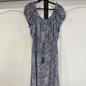 Tribal off the shoulder dress XL